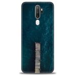 MRCİLETİSİM (mrc4157) Tam Ekran Koruyucu Kılıf HD Baskılı Kılıf İskele Oppo A9 2020 ile uyumlu