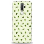 MRCİLETİSİM (mrc4174) Tam Ekran Koruyucu Kılıf HD Baskılı Kılıf Minik Avakadolar Oppo A9 2020 ile uyumlu