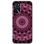 MRCİLETİSİM mrc42979 Mandala Patterns Kaleidoscope Kılıf Baskılı Kapak 5D Tam Kaplayan Cam Oppo A16 ile uyumlu