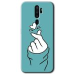 MRCİLETİSİM (mrc43643) Mutluluk Kılıf HD Desen Baskılı Arka Kapak Oppo A9 2020 ile uyumlu