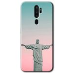 MRCİLETİSİM (mrc43659) Rio Kılıf HD Desen Baskılı Arka Kapak Oppo A9 2020 ile uyumlu