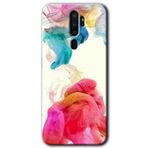 MRCİLETİSİM (mrc43707) Gökkuşağı Color Kılıf HD Desen Baskılı Arka Kapak Oppo A9 2020 ile uyumlu