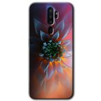 MRCİLETİSİM (mrc43777) Çiçek Motif Kılıf HD Desen Baskılı Arka Kapak Oppo A9 2020 ile uyumlu
