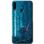 MRCİLETİSİM mrc4530 Jedi Kılıf Baskılı Kapak 5D Tam Kaplayan Cam Samsung Galaxy A20s ile uyumlu
