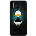 MRCİLETİSİM mrc4945 Angry Duck Kılıf Baskılı Kapak 5D Tam Kaplayan Cam Samsung Galaxy A20s ile uyumlu