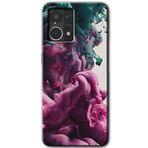 MRCİLETİSİM (mrc56414) Liquid Cloud Kılıf HD Desen Baskılı Arka Kapak Oppo Reno 7 4G ile uyumlu