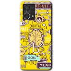 MRCİLETİSİM (mrc56635) Smart 2 Kılıf HD Desen Baskılı Arka Kapak Oppo Reno 7 4G ile uyumlu