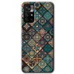 MRCİLETİSİM (mrc60917) Mandala Desen Kılıf HD Desen Baskılı Arka Kapak Poco M4 Pro 5G ile uyumlu