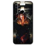 MRCİLETİSİM (mrc72236) V for Fire Kılıf HD Desen Baskılı Arka Kapak Realme 5i ile uyumlu
