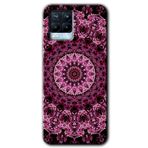 MRCİLETİSİM (mrc7394) Mandala Patterns Kaleidoscope Kılıf Baskılı Kapak Tam Kaplayan Mat Seramik Realme 8 ile uyumlu