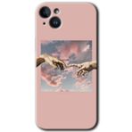 MRCİLETİSİM mrc74362 Tutunamayanlar Kılıf HD Desen Baskılı Arka Kapak Temperli Cam iPhone 14 ile uyumlu