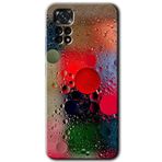MRCİLETİSİM mrc79933 Wet Bubbles Kılıf HD Desen Baskılı Arka Kapak+Temperli Cam Xiaomi Redmi Note 11 5G Global ile uyumlu