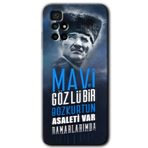 MRCİLETİSİM (mrc85299) Bozkurt Atatürk Kılıf HD Desen Baskılı Arka Kapak Xiaomi Redmi 10 ile uyumlu
