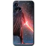 MRCİLETİSİM mrc88768 Kylo Ren Kılıf HD Desen Baskılı Arka Kapak Temperli Cam Vivo Y21s ile uyumlu