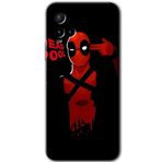 MRCİLETİSİM mrc88813 DeadPool 4 Kılıf HD Desen Baskılı Arka Kapak Temperli Cam Vivo Y21s ile uyumlu