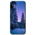 MRCİLETİSİM (mrc92129) Kış Manzarası Kılıf HD Desen Baskılı Arka Kapak Xiaomi Redmi 9A ile uyumlu