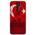MRCİLETİSİM (mrc92978) Anıtkabir Atatürk Kılıf HD Desen Baskılı Arka Kapak Xiaomi Redmi 9 ile uyumlu