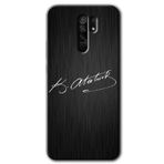 MRCİLETİSİM (mrc93009) İmza Atatürk Kılıf HD Desen Baskılı Arka Kapak Xiaomi Redmi 9 ile uyumlu