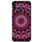 MRCİLETİSİM mrc95779 Mandala Patterns Kaleidoscope Kılıf Baskılı Kapak Tam Ekran Koruyucu Huawei Y6P ile uyumlu