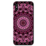 MRCİLETİSİM (mrc9594) Mandala Patterns Kaleidoscope Kılıf Baskılı Kapak Tam Kaplayan Mat Seramik Xiaomi Redmi 9A ile uyumlu