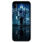 MRCİLETİSİM (mrc99108) Şehir Manzarası Kılıf HD Desen Baskılı Arka Kapak Xiaomi Redmi Note 7 ile uyumlu
