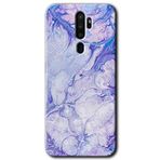 MRCİLETİSİMmrc-115591 Spots Lilac Kılıf Kapak Hayalet Ekran Yandan Gözükmez Oppo A9 2020 ile uyumlu