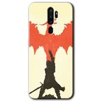 MRCİLETİSİMmrc-115635 Dragon Hunter 1 Kılıf Kapak Hayalet Ekran Yandan Gözükmez Oppo A9 2020 ile uyumlu