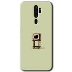 MRCİLETİSİMmrc-115783 Retro Kılıf Kapak Hayalet Ekran Yandan Gözükmez Oppo A9 2020 ile uyumlu