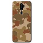 MRCİLETİSİMmrc-115867 Kamuflaj 10 Kılıf Kapak Hayalet Ekran Yandan Gözükmez Oppo A9 2020 ile uyumlu