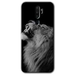 MRCİLETİSİMmrc-115991 Lion Kılıf Kapak Hayalet Ekran Yandan Gözükmez Oppo A9 2020 ile uyumlu
