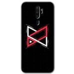 MRCİLETİSİMmrc-116012 Kilit Kılıf Kapak Hayalet Ekran Yandan Gözükmez Oppo A9 2020 ile uyumlu