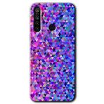 MRCİLETİSİMmrc-120131 Pixel Mozaik Kılıf HD Baskılı Desen Hayalet Cam Yandan Görünmez P40 Lite E ile uyumlu