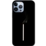 MRCİLETİSİMmrc-143543 Sönmüş Kibrit Kılıf HD Desen Baskılı Arka Kapak iPhone 13 Pro ile uyumlu