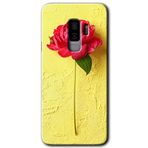 MRCİLETİSİMmrc-15402 Kırmızı Gül Kılıf HD Desen Baskılı Arka Kapak Samsung Galaxy S9 Plus ile uyumlu
