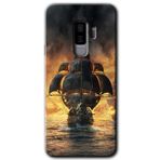 MRCİLETİSİMmrc-15527 Siyah İnci Kılıf HD Desen Baskılı Arka Kapak Samsung Galaxy S9 Plus ile uyumlu