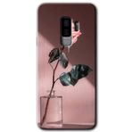 MRCİLETİSİMmrc-15542 Retro Gül Kılıf HD Desen Baskılı Arka Kapak Samsung Galaxy S9 Plus ile uyumlu