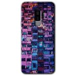 MRCİLETİSİMmrc-15547 Şehir Görünümü Kılıf HD Desen Baskılı Arka Kapak Samsung Galaxy S9 Plus ile uyumlu