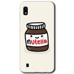 MRCİLETİSİMmrc-164037 Nutella Aşkım Kılıf Kapak Hayalet Ekran Yandan Gözükmez Samsung Galaxy A10 ile uyumlu
