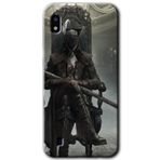 MRCİLETİSİMmrc-164092 Bloodborne Hunters Kılıf Kapak Hayalet Ekran Yandan Gözükmez Samsung Galaxy A10 ile uyumlu
