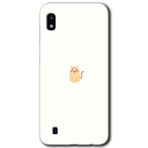 MRCİLETİSİMmrc-164096 Cat Minimalism Kılıf Kapak Hayalet Ekran Yandan Gözükmez Samsung Galaxy A10 ile uyumlu