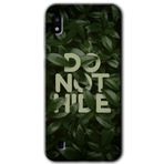 MRCİLETİSİMmrc-164107 Do Not Hide Kılıf Kapak Hayalet Ekran Yandan Gözükmez Samsung Galaxy A10 ile uyumlu