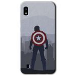 MRCİLETİSİMmrc-164159 Captain Avenger Kılıf Kapak Hayalet Ekran Yandan Gözükmez Samsung Galaxy A10 ile uyumlu