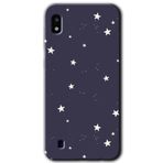 MRCİLETİSİMmrc-164173 Gökyüzü Yıldız Kılıf Kapak Hayalet Ekran Yandan Gözükmez Samsung Galaxy A10 ile uyumlu