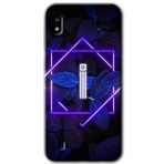 MRCİLETİSİMmrc-164377 Dark Neon Yaprak İ Harfi Kılıf Kapak Hayalet Ekran Yandan Gözükmez Samsung Galaxy A10 ile uyumlu