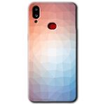 MRCİLETİSİMmrc-164684 Polygon Graident 3 Kılıf Kapak Hayalet Ekran Yandan Gözükmez Samsung Galaxy A10s ile uyumlu