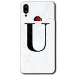 MRCİLETİSİMmrc-164827 Beyaz Mermer Desenli Ü Harfi Kılıf Kapak Hayalet Ekran Yandan Gözükmez Samsung Galaxy A10s ile uyumlu