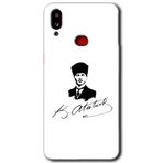MRCİLETİSİMmrc-164898 Kemal Atatürk İmza Kılıf Kapak Hayalet Ekran Yandan Gözükmez Samsung Galaxy A10s ile uyumlu