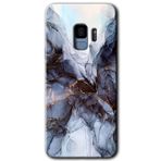 MRCİLETİSİMmrc-16565 Otantik Mermer Kılıf HD Desen Baskılı Arka Kapak Samsung Galaxy S9 ile uyumlu