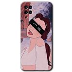 MRCİLETİSİMmrc-165802 Bad Girl Kılıf Kapak Hayalet Ekran Yandan Gözükmez Samsung Galaxy A12 ile uyumlu