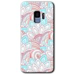 MRCİLETİSİMmrc-16653 Çin Mandala 1 Kılıf HD Desen Baskılı Arka Kapak Samsung Galaxy S9 ile uyumlu